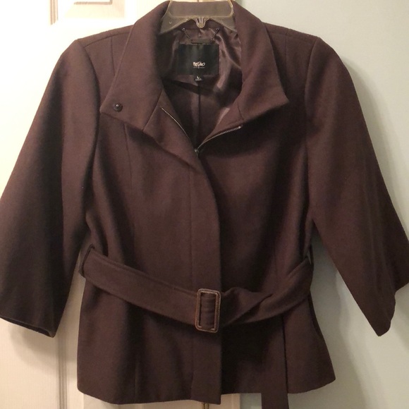Mossimo Supply Co. Jackets & Blazers - Mossimo Belted Wool Jacket